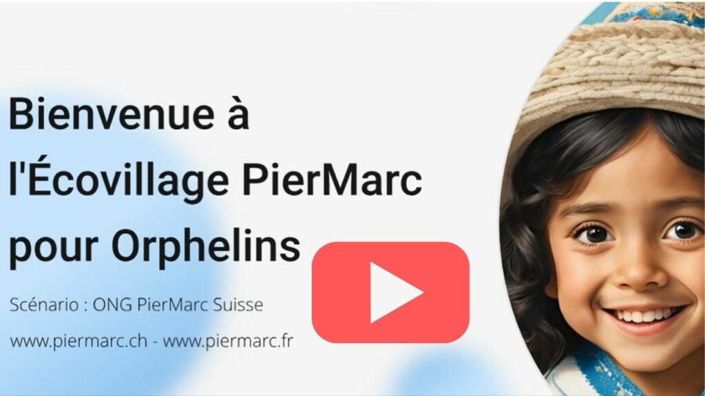 Bienvenue à l'écovillage PierMarc pour orphelins