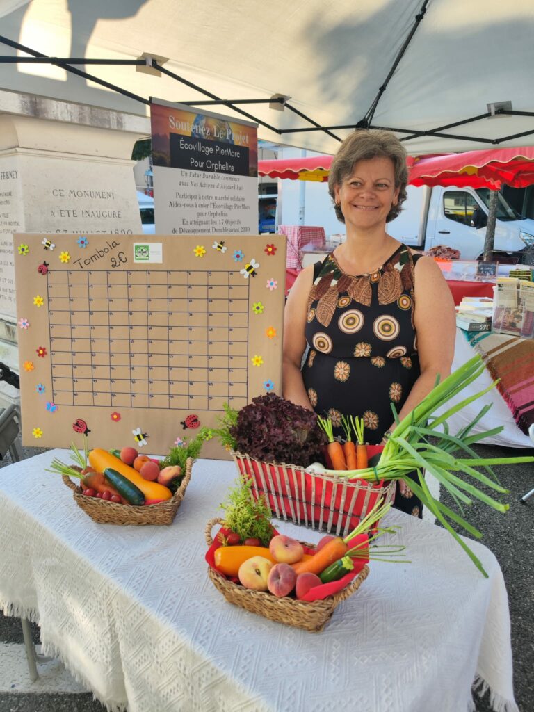 05 Juillet 2025 : Solidarité PierMarc au marché de Ferney-Voltaire Solidarité PierMarc au marché de Ferney-Voltaire