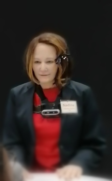 Nadine, robot humanoïde social, présenté au Sommet mondial de l’IA à Genève 2025 – ONG PierMarc