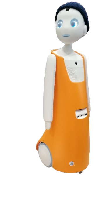 Navel, robot social au design lumineux, présenté au Sommet mondial de l’IA à Genève 2025 – ONG PierMarc