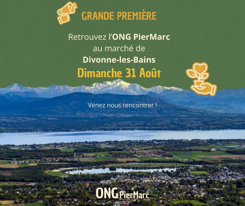 Toute première fois au marché de Divonne-les-Bains