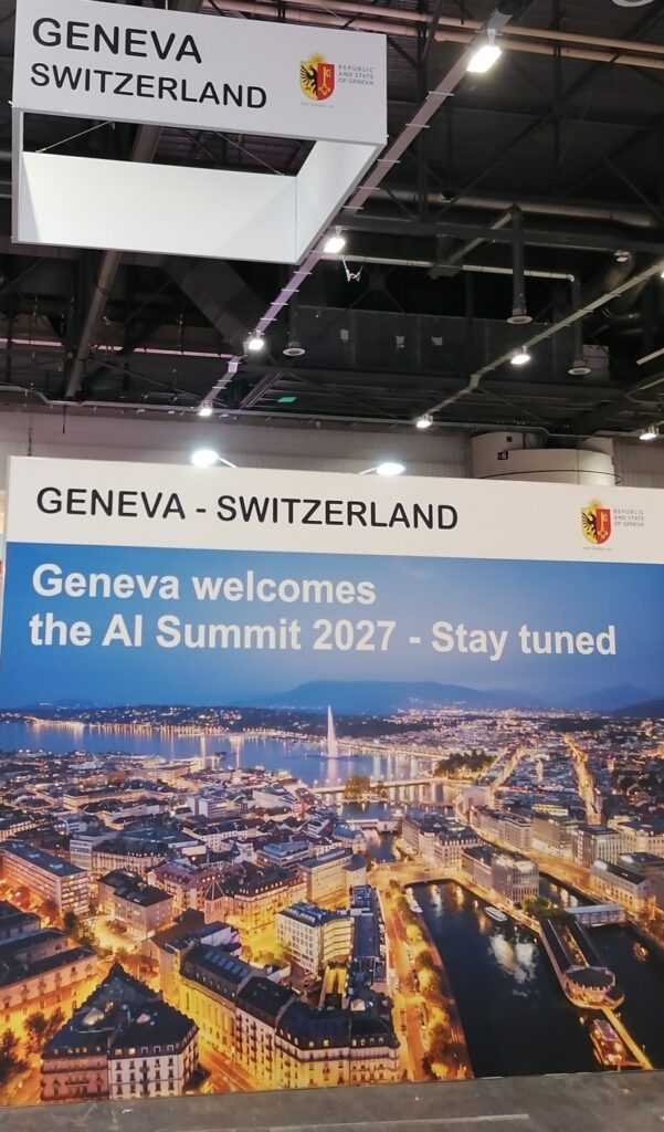 Annonce de l'édition 2027 du AI for Good Global Summit à Genève.
